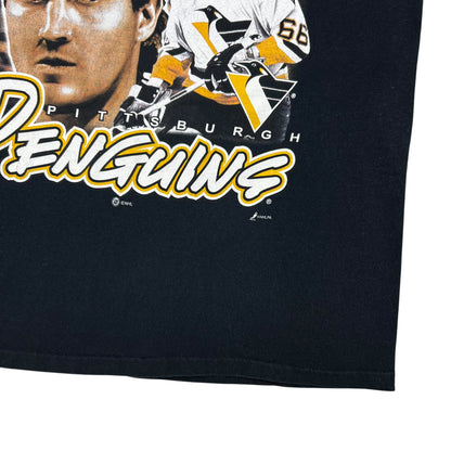 Vintage 2000 Pittsburgh Penguins Mario Lemieux “He’s Back” NHL tee (M)
