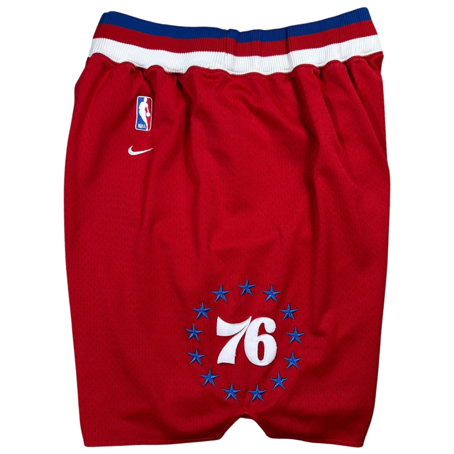 Vintage Y2K Nike Philadelphia 76ers Swingman NBA shorts (XL)