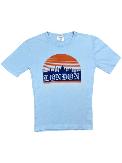 Vintage 1970s LONDON skyline tee (S)