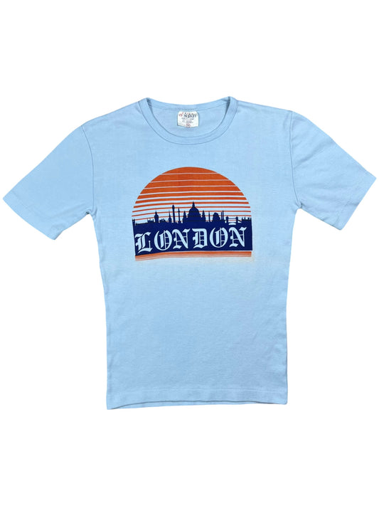 Vintage 1970s LONDON skyline tee (S)