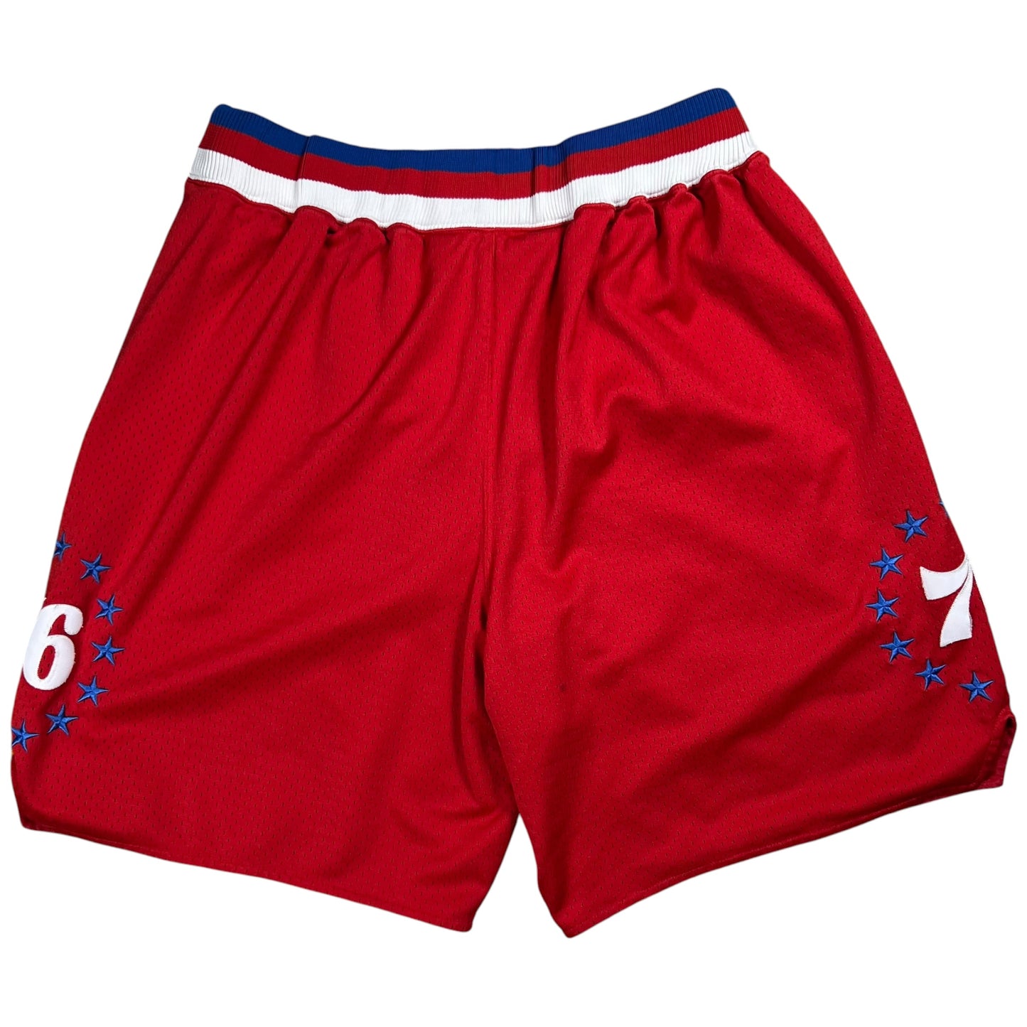 Vintage Y2K Nike Philadelphia 76ers Swingman NBA shorts (XL)