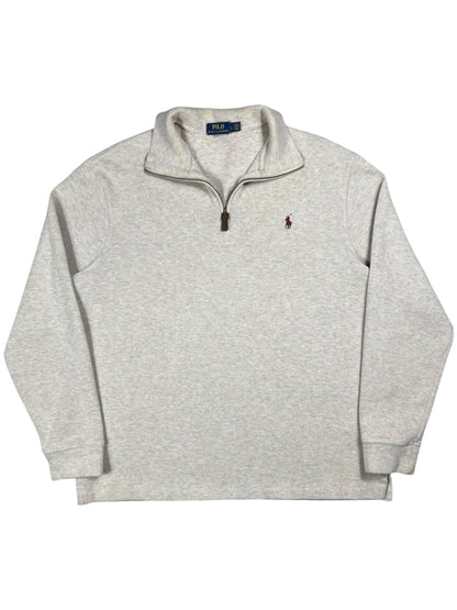 Y2K Polo Ralph Lauren 1/4 zip crewneck (L)