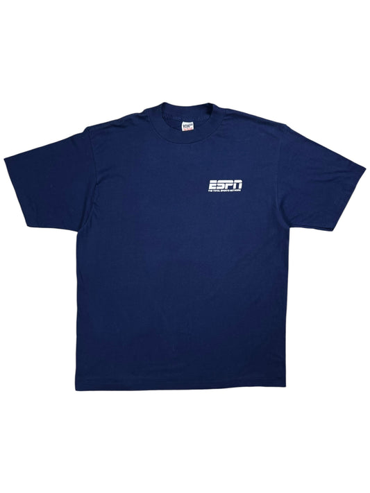 Vintage 80s ESPN The Total Sports Network Cable TV faded tee (M)