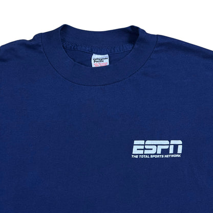 Vintage 80s ESPN The Total Sports Network Cable TV faded tee (M)