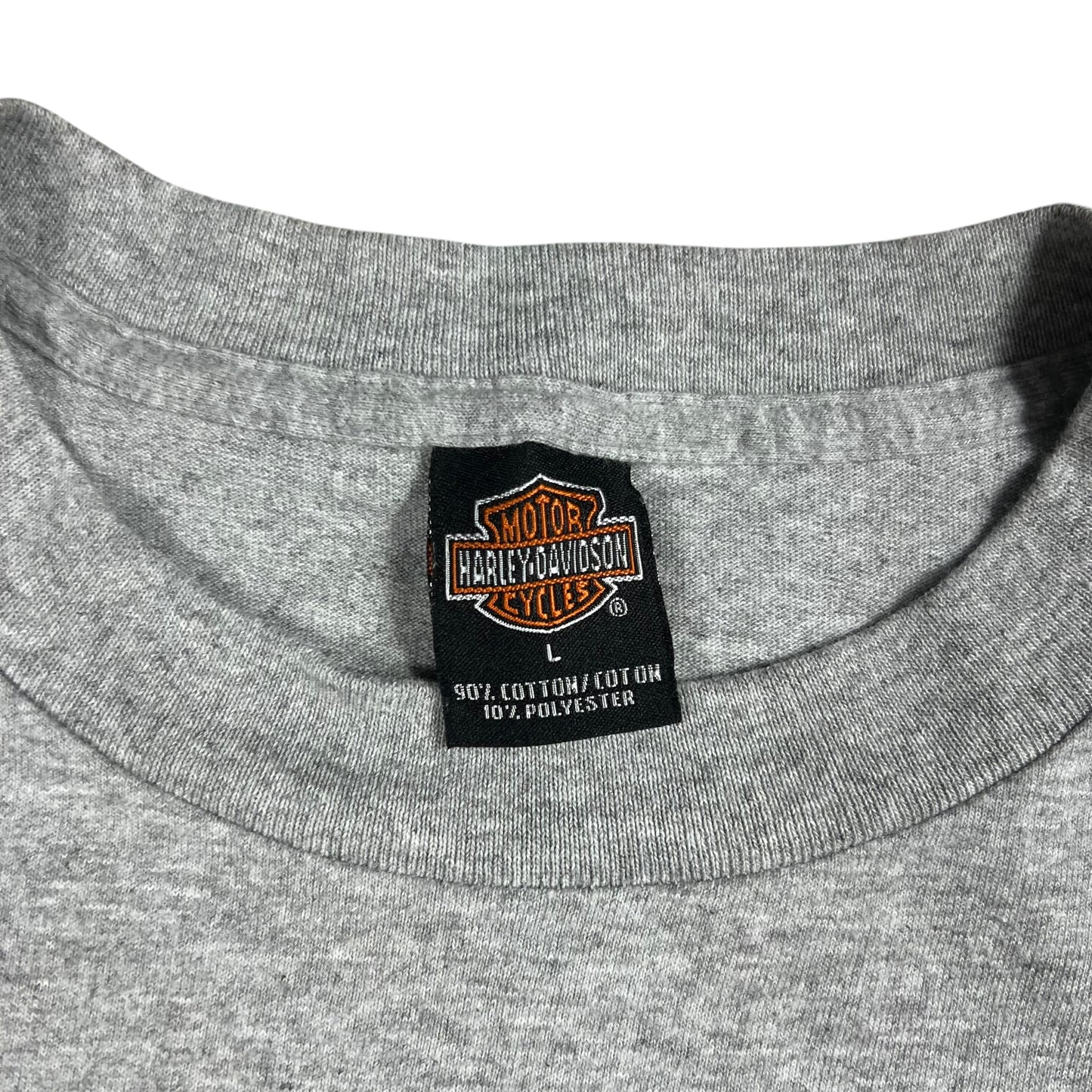 Vintage 2003 Harley Davidson Motorcycles 100 years biker tee (L)