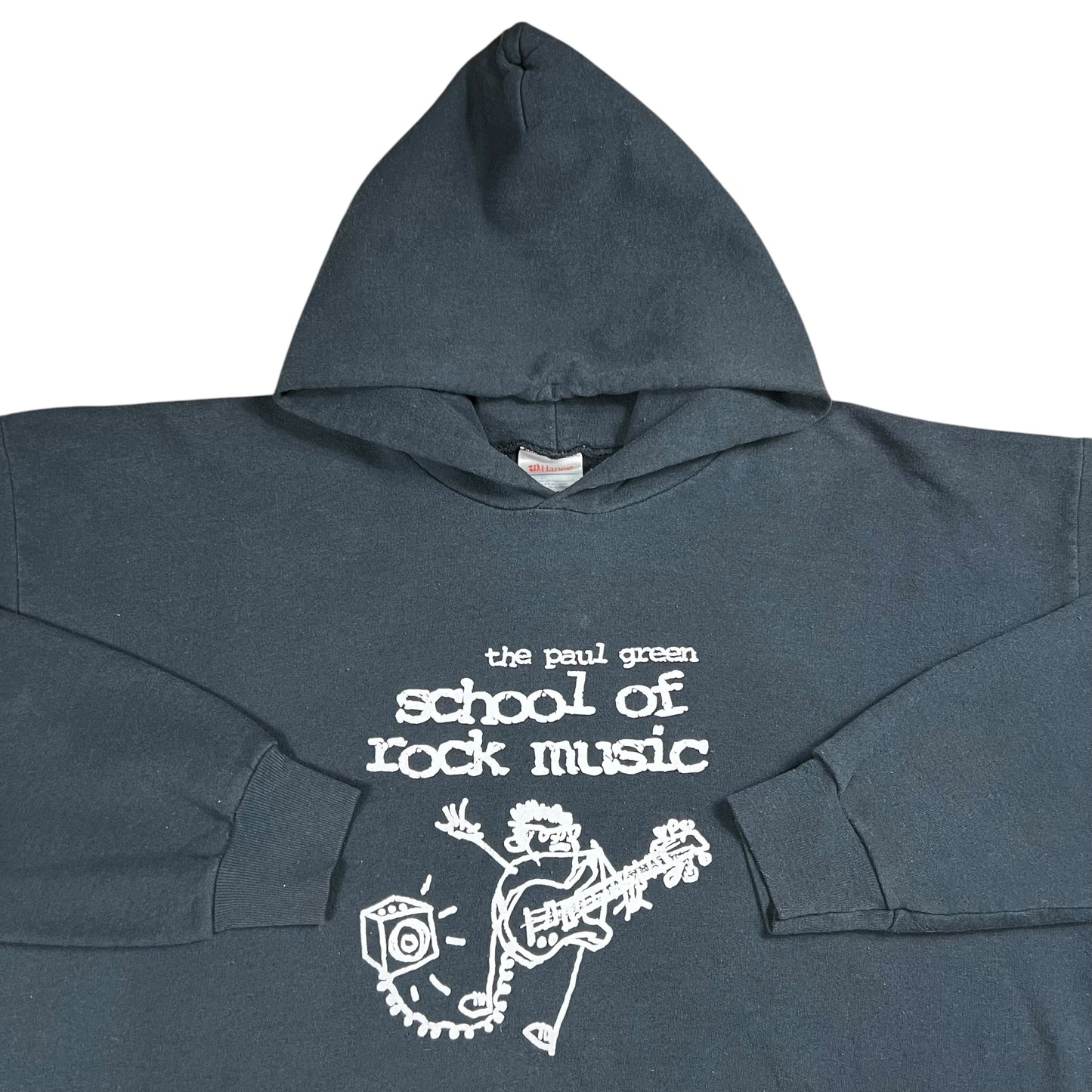 Vintage Y2K Hanes School of Rock movie hoodie (XL)