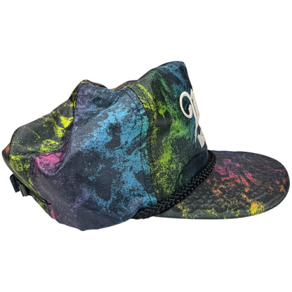Vintage 90s Miller Lite Beer High Life all over print StrapBack Hat