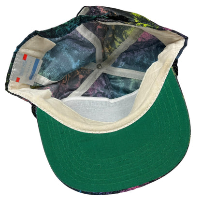 Vintage 90s Miller Lite Beer High Life all over print StrapBack Hat
