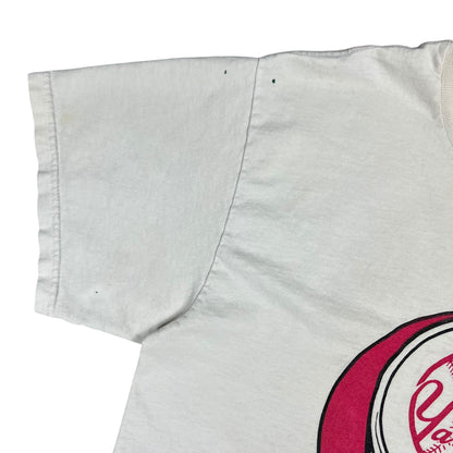 Vintage 1998 Grateful Dead New York Yankees World Champs Steal Your Face faded band tee (L)