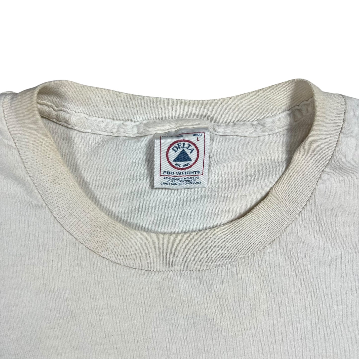 Vintage 1998 Grateful Dead New York Yankees World Champs Steal Your Face faded band tee (L)