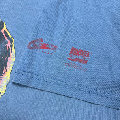Vintage Y2K Marvel Daredevil Frank Miller faded super hero graffiti tee (XXL)