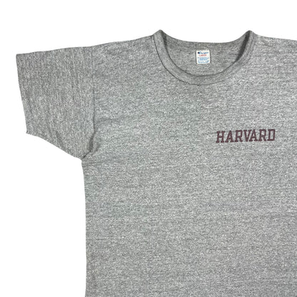 Vintage 80s Champion Harvard University cotton rayon blend Ivy League tee (M)