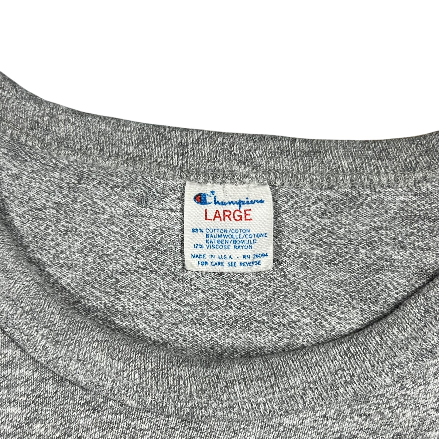 Vintage 80s Champion Harvard University cotton rayon blend Ivy League tee (M)