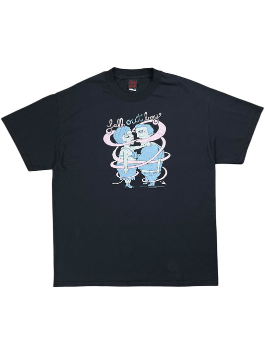 Vintage 2006 Cinder Block Fall Out Boy Stolen Transmission band tee (L)