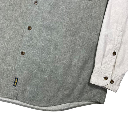 Vintage 90s Woolrich Bears Nature chamois button down shirt (XL)