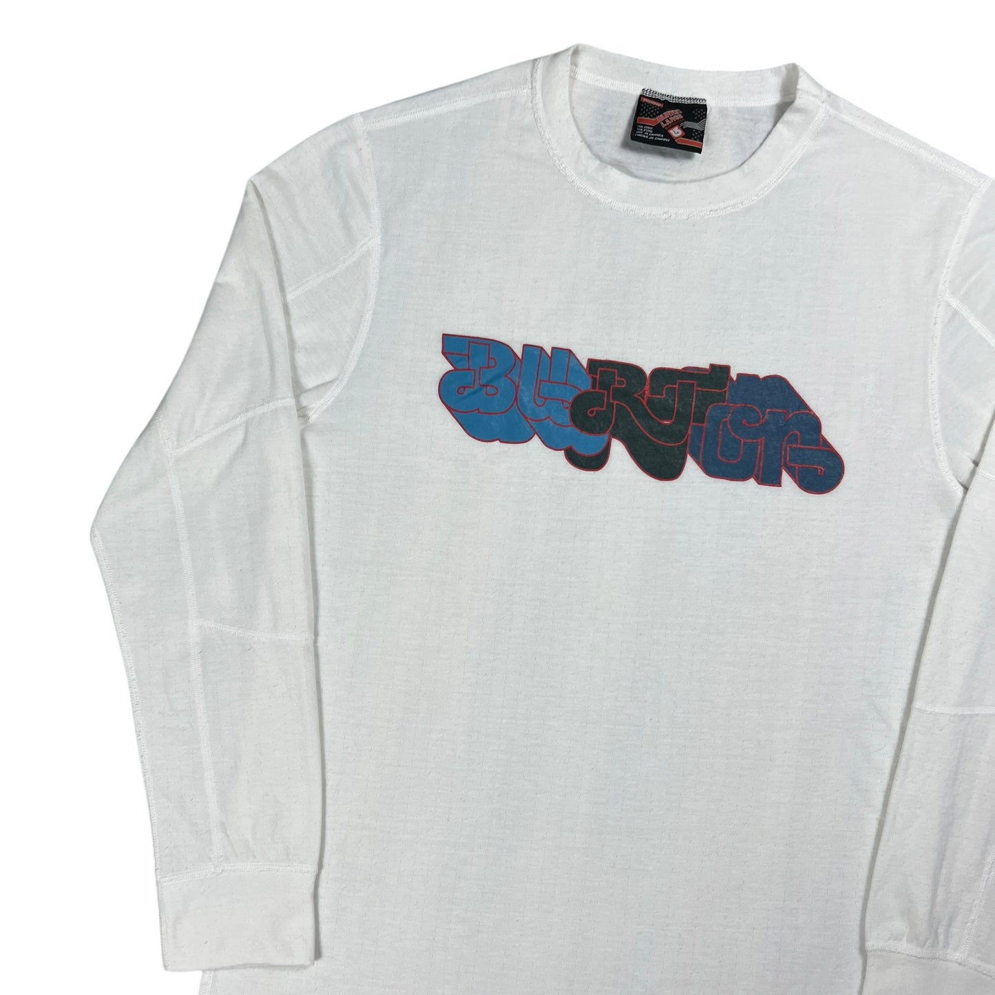 Vintage Y2K Burton Snowboards base layer thermal long sleeve shirt (L)