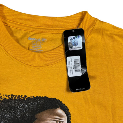 Y2K Pittsburgh Steelers Troy Polamalu caricature tee (XL) DS NWT
