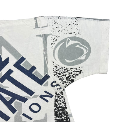 Vintage 90s Penn State University Nittany Lions all over print tee (L/XL)