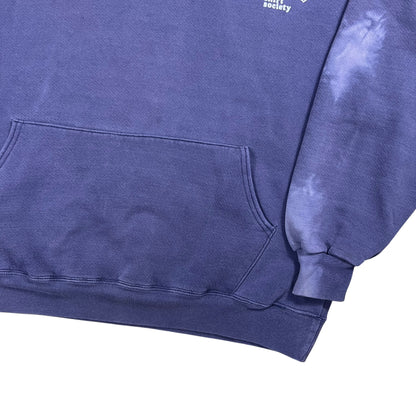 Vintage 90s Russell Athletic L.L. Bean burnt shirt society faded Henley hoodie (XL)