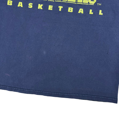 Vintage 90s Pitt Basketball University of Pittsburgh faded tee (M)