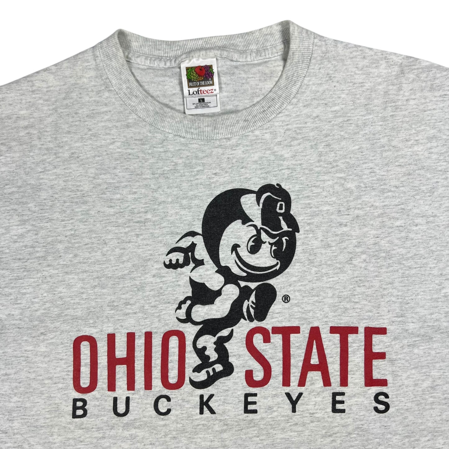 Vintage 90s Ohio State University Buckeyes Mascot tee (M/L)