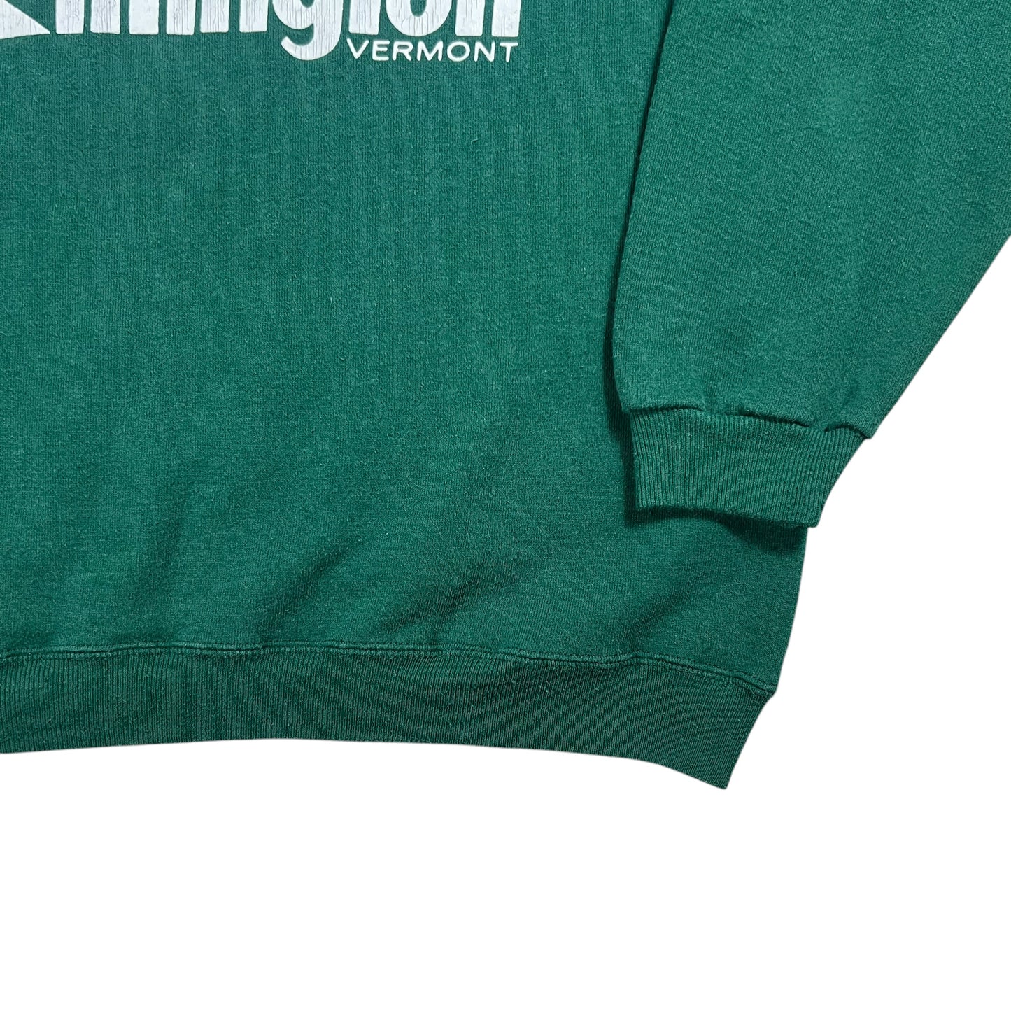 Vintage 90s Hanes Ski Killington Vermont green crewneck (XL)