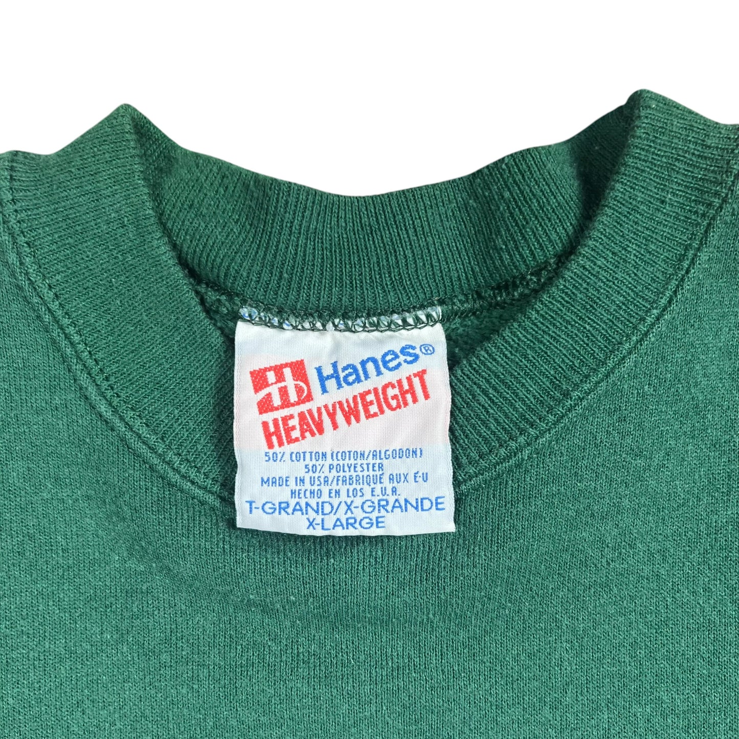 Vintage 90s Hanes Ski Killington Vermont green crewneck (XL)