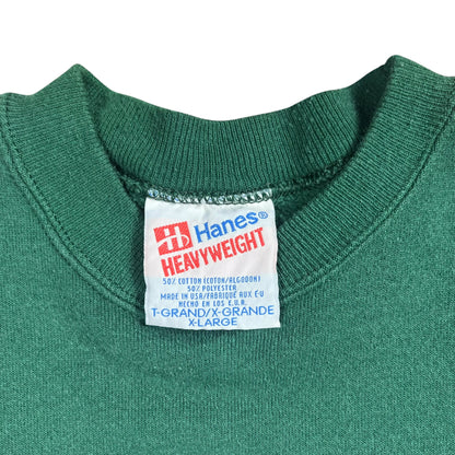 Vintage 90s Hanes Ski Killington Vermont green crewneck (XL)