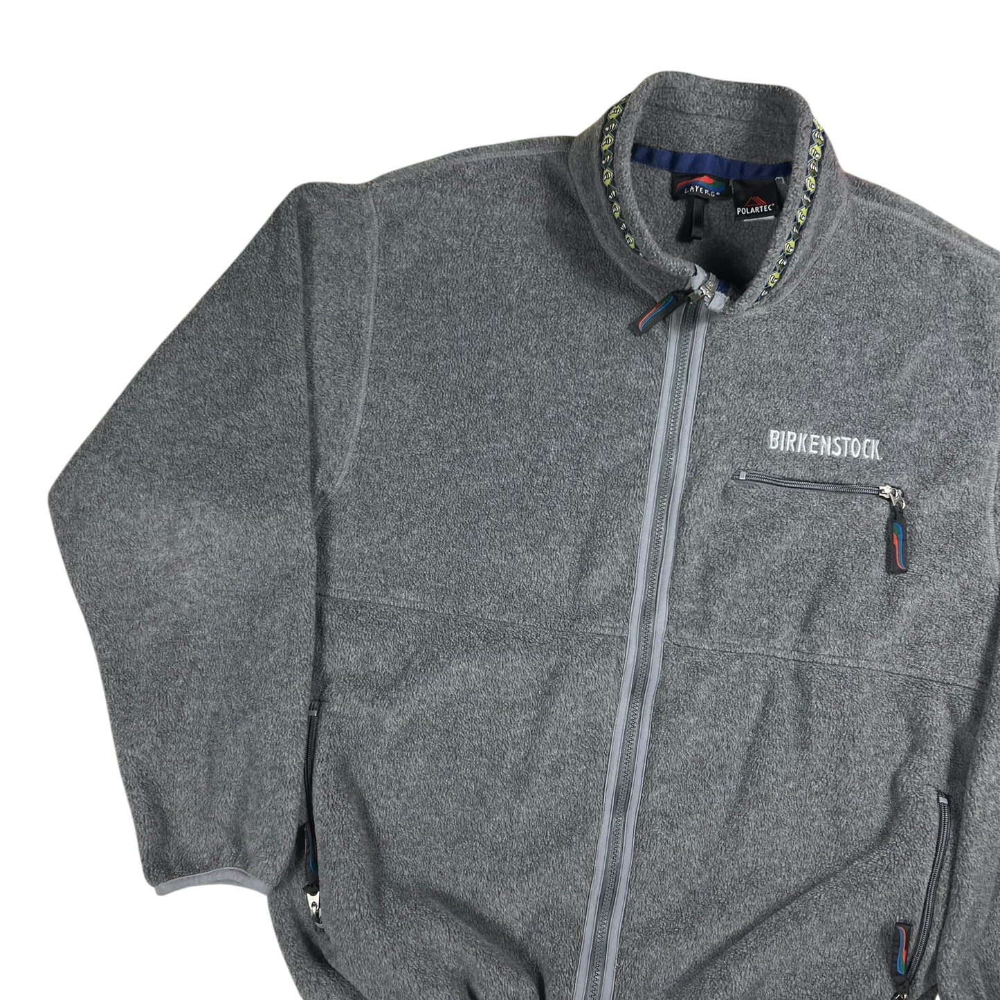 Vintage 90s Birkenstock Polartec full zip fleece jacket (XL)