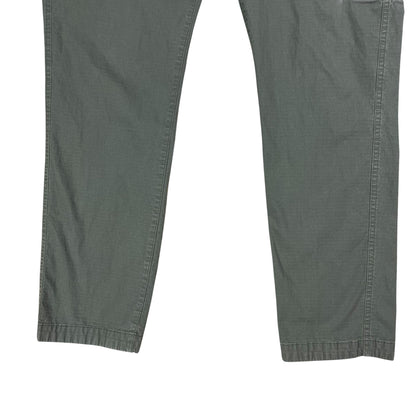 Y2K Vuori olive green tapered pants (M)