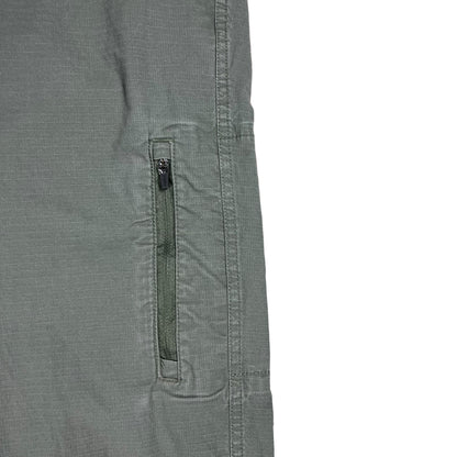 Y2K Vuori olive green tapered pants (M)