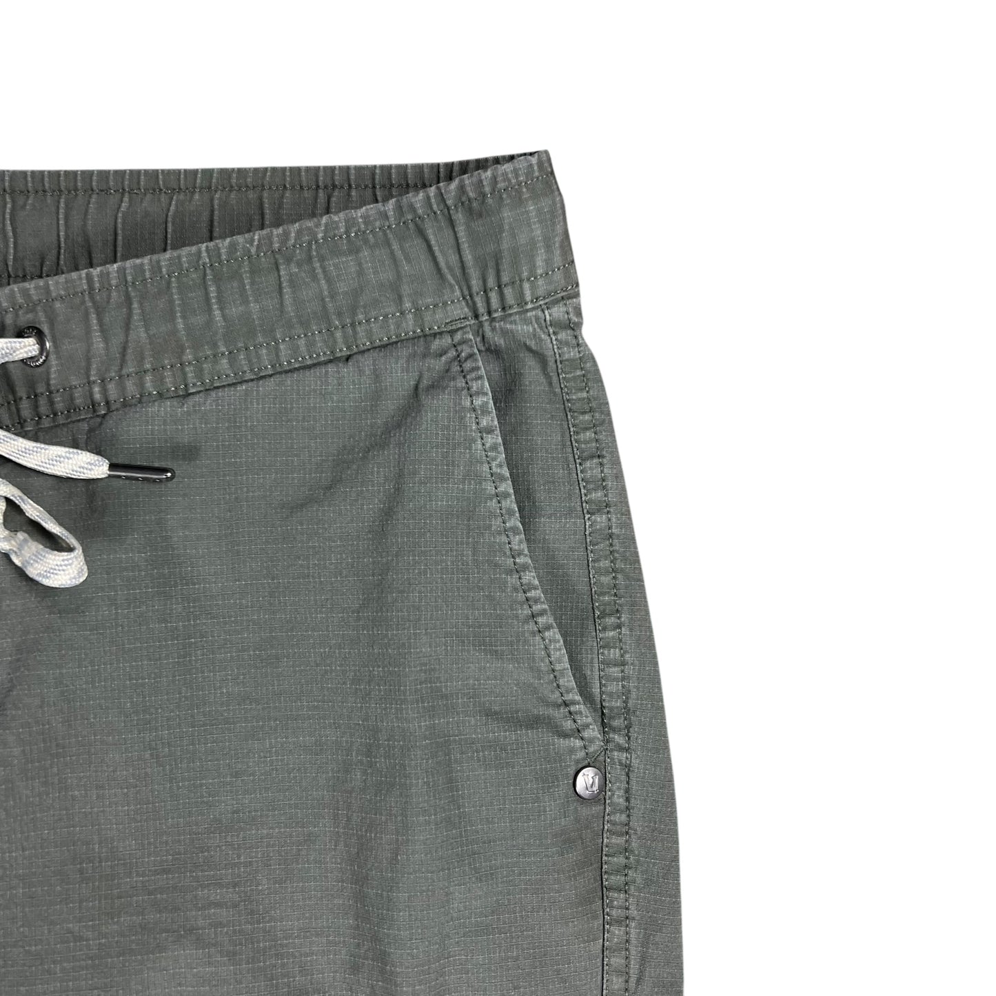 Y2K Vuori olive green tapered pants (M)