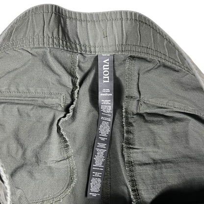 Y2K Vuori olive green tapered pants (M)