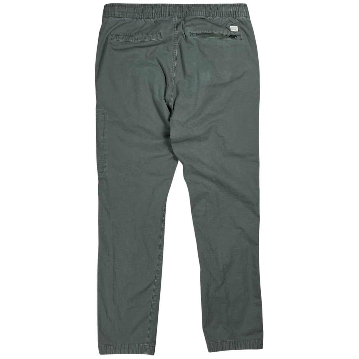 Y2K Vuori olive green tapered pants (M)