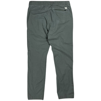 Y2K Vuori olive green tapered pants (M)