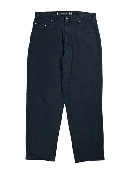 Vintage 90s Levi’s Silver Tab Baggy black denim jeans (36x34)
