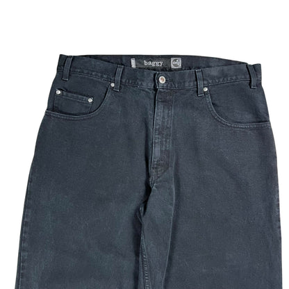 Vintage 90s Levi’s Silver Tab Baggy black denim jeans (36x34)