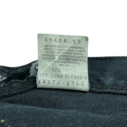 Vintage 90s Levi’s Silver Tab Baggy black denim jeans (36x34)