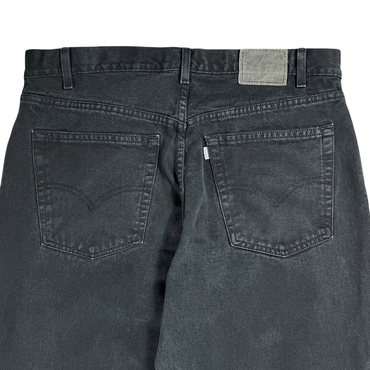 Vintage 90s Levi’s Silver Tab Baggy black denim jeans (36x34)