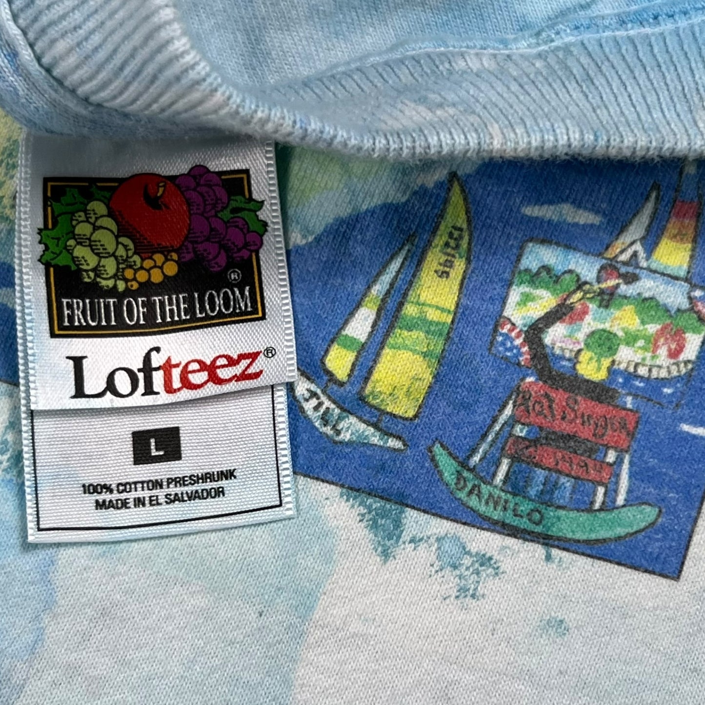 Vintage 90s New Jersey Pat Singer’s Art tie dye tee (L)