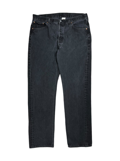 Vintage 90s Levi’s 501 black button fly denim jeans (36x33)