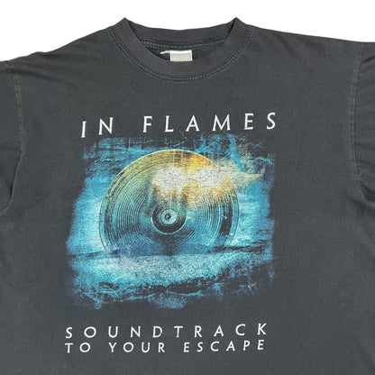 Vintage 2004 In Flames Soundtrack to Your Escape faded band tee (L)