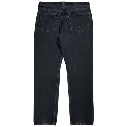 Vintage 90s Levi’s 501 black button fly denim jeans (36x33)