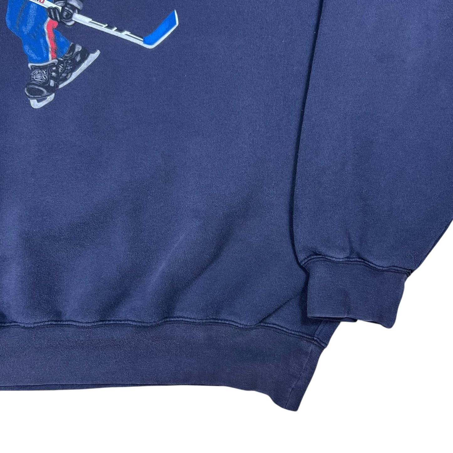 Vintage 90s Polo Sport Ralph Lauren Polo Bear 67 hockey crewneck (L/XL)