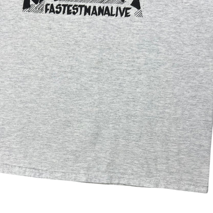 Vintage 90s Neal Cassady Fastest Man Alive Merry Pranksters psychedelic tee (XL)