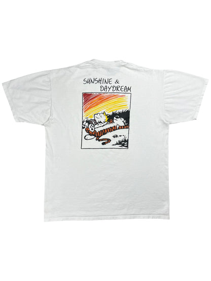 Vintage 90s Grateful Dead Calvin & Hobbes Sugar Magnolia lot band tee (XL)