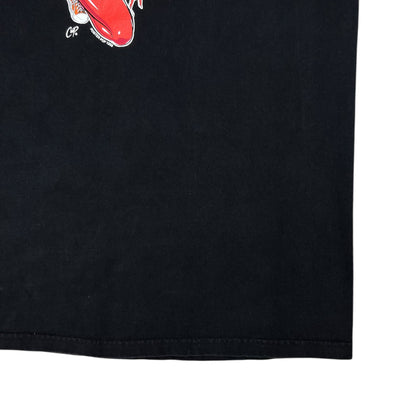 Vintage 1999 Poster Pop Pin Up Devil Babe BDSM tee (L)