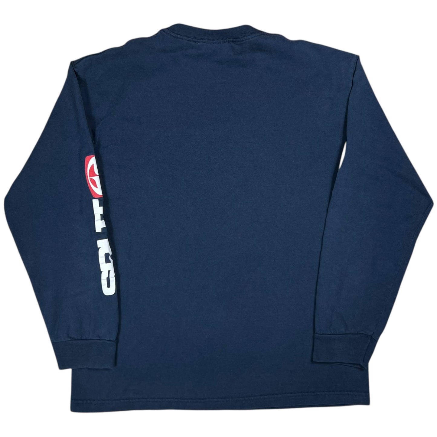 Vintage 90s Split Skateboards long sleeve print faded skate shirt (L)