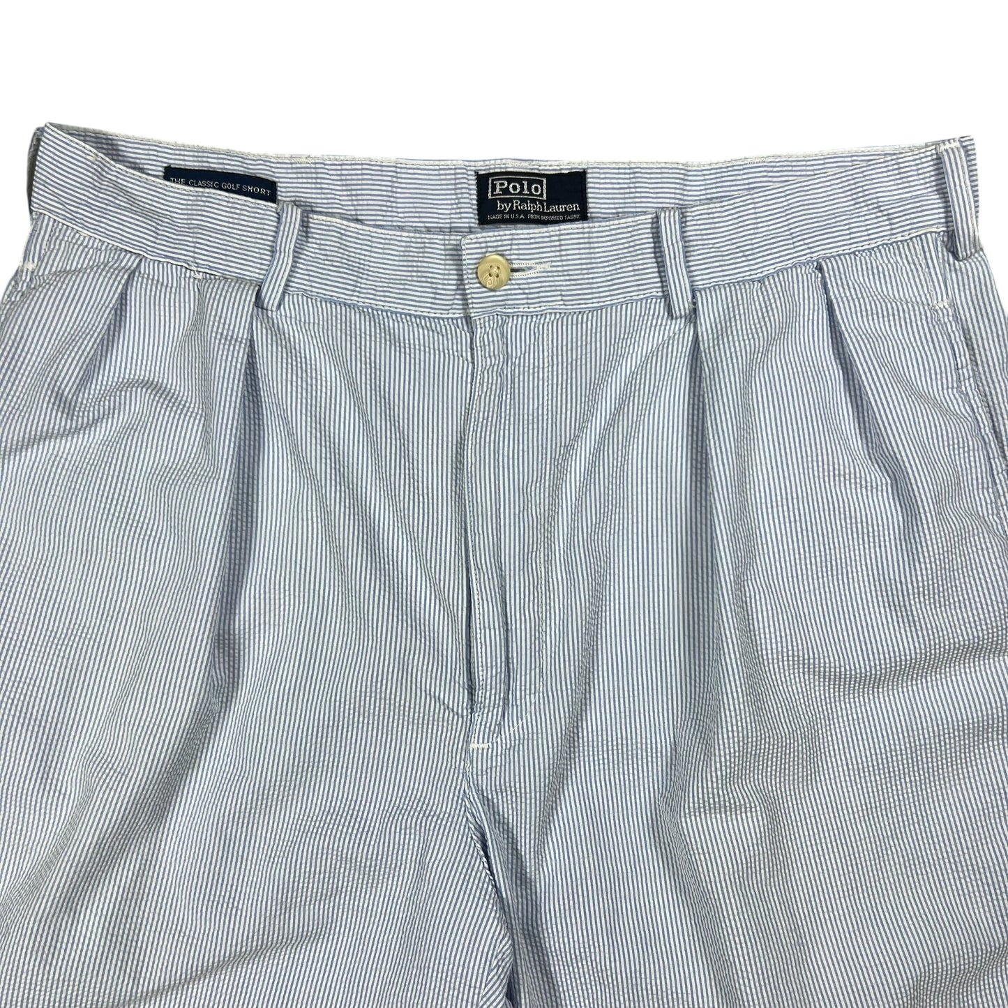 Vintage 90s Polo Ralph Lauren Golf striped shorts (34)