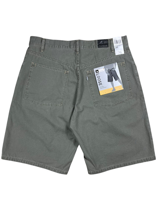 Vintage Y2K Levi’s Silver Tab “Loose” Olive green shorts (36) DS NWT